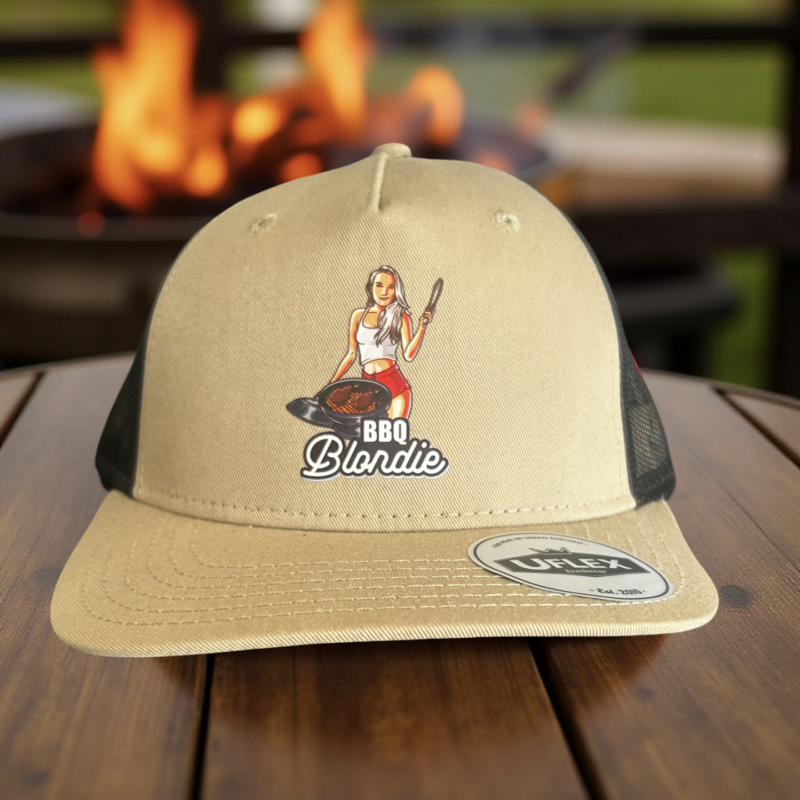 BBQ Blondie Uflex Recycled Trucker Cap