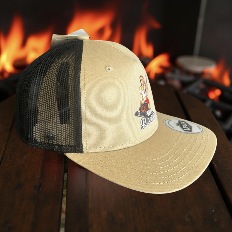 BBQ Blondie Uflex Recycled Trucker Cap - Image 3