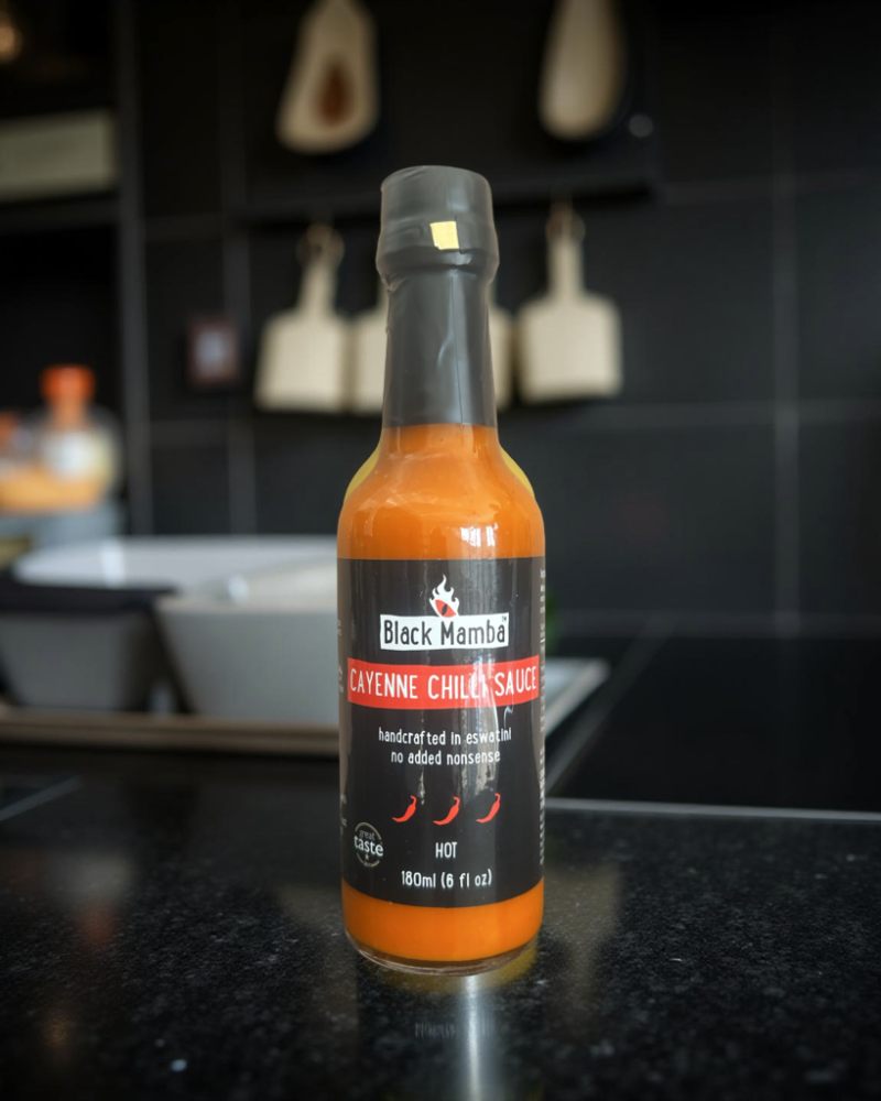 Black Mamba Cayenne Chilli Sauce